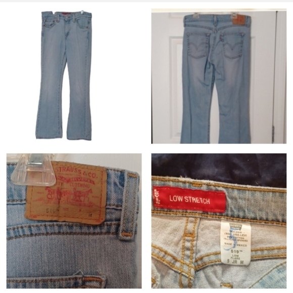 🏍Women's Light Blue Jeans 519 - Picture 1 of 11